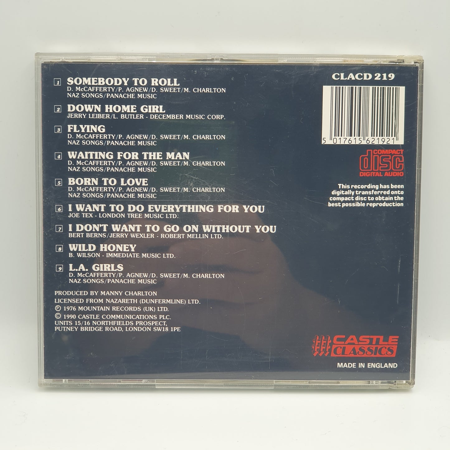 Nazareth ‎– Play 'N' The Game