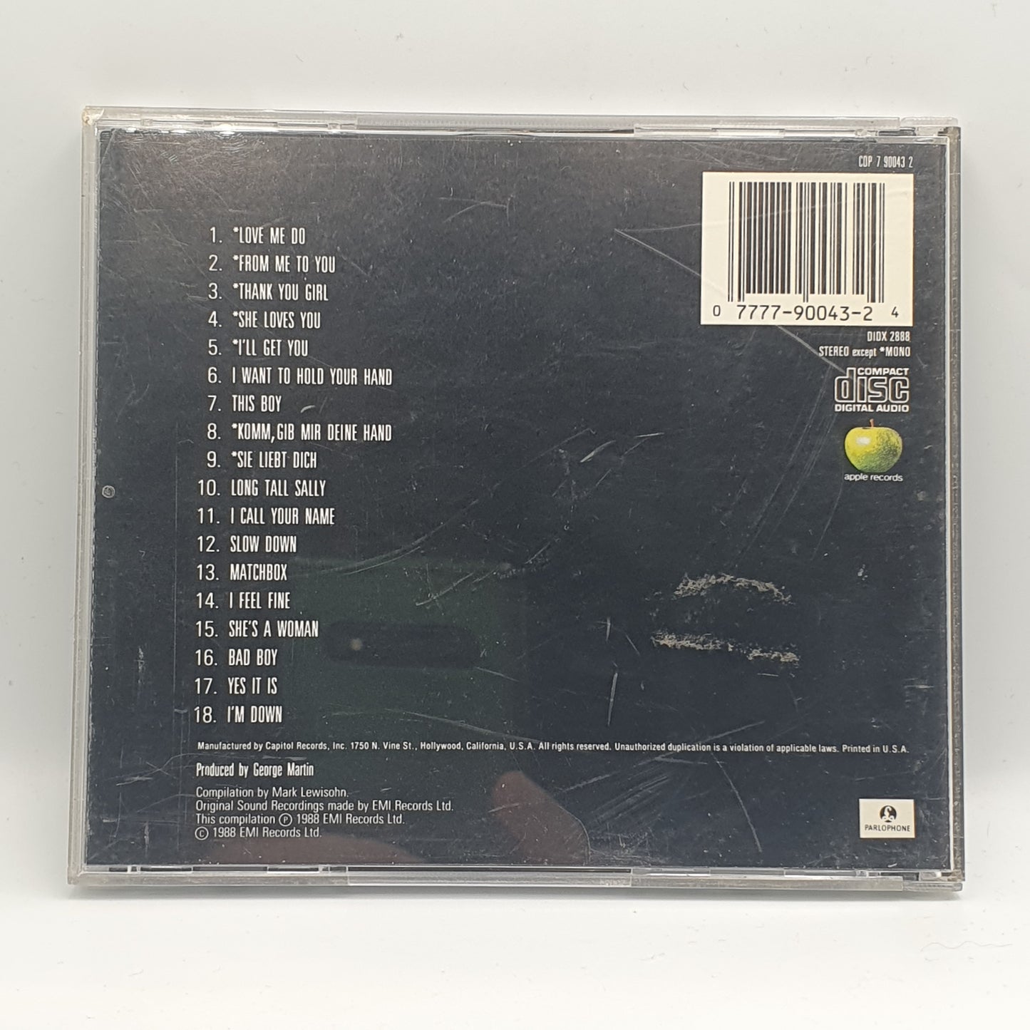 The Beatles ‎– Past Masters  Volume One