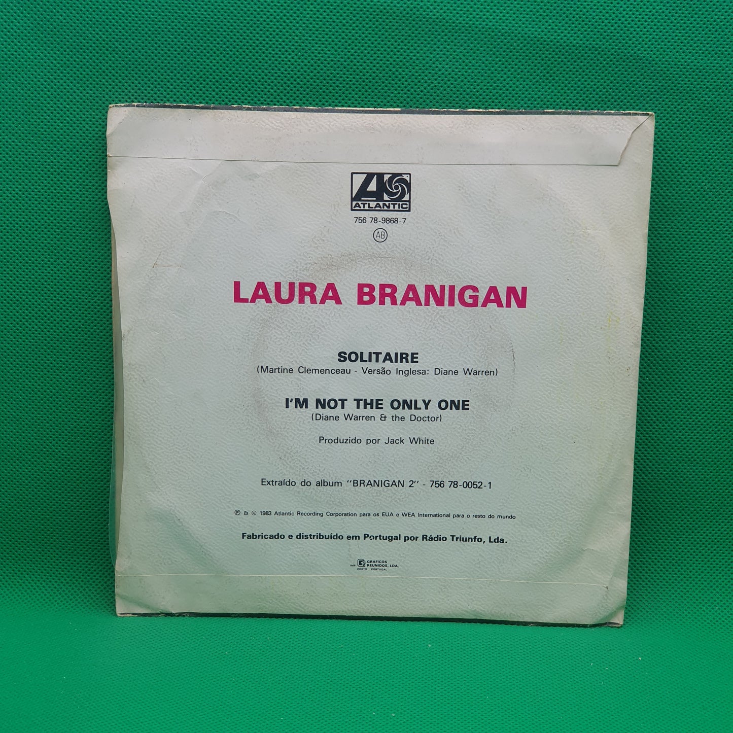 Laura Branigan ‎– Solitaire / I'm Not The Only One