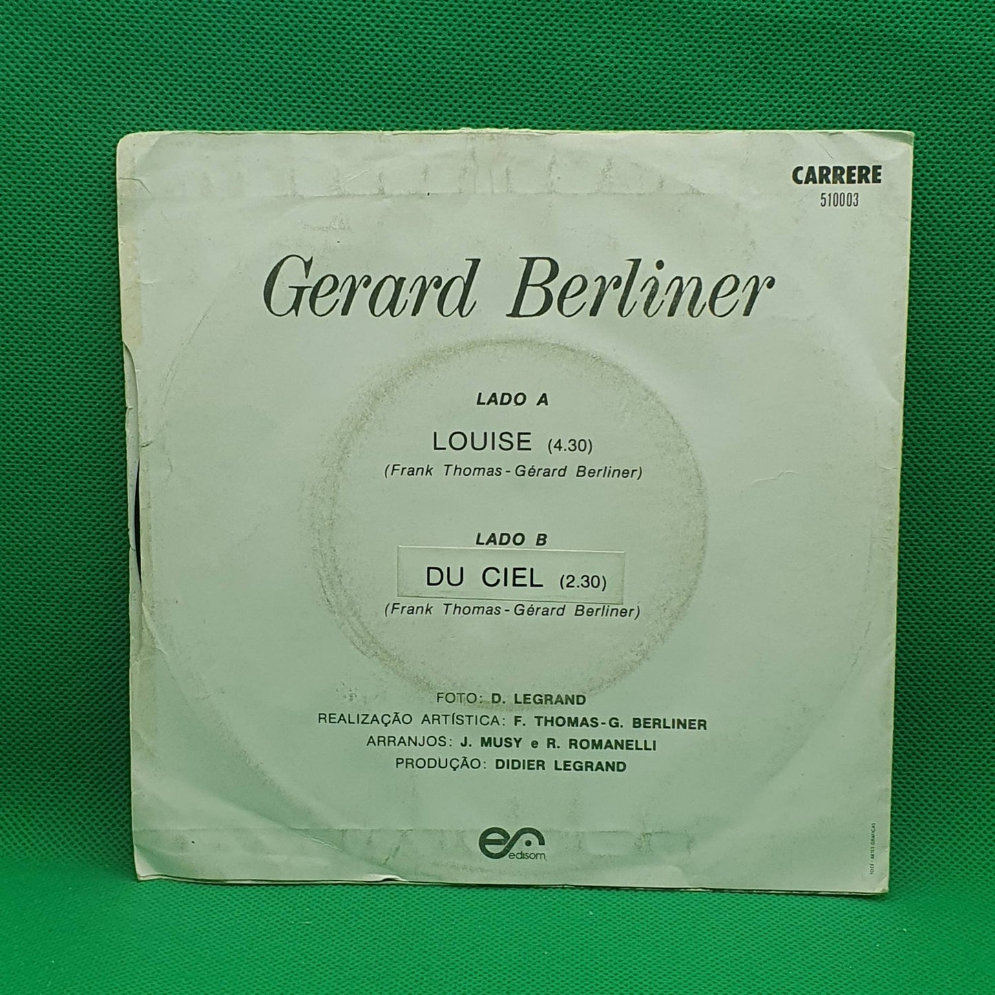 Gérard Berliner ‎– Louise