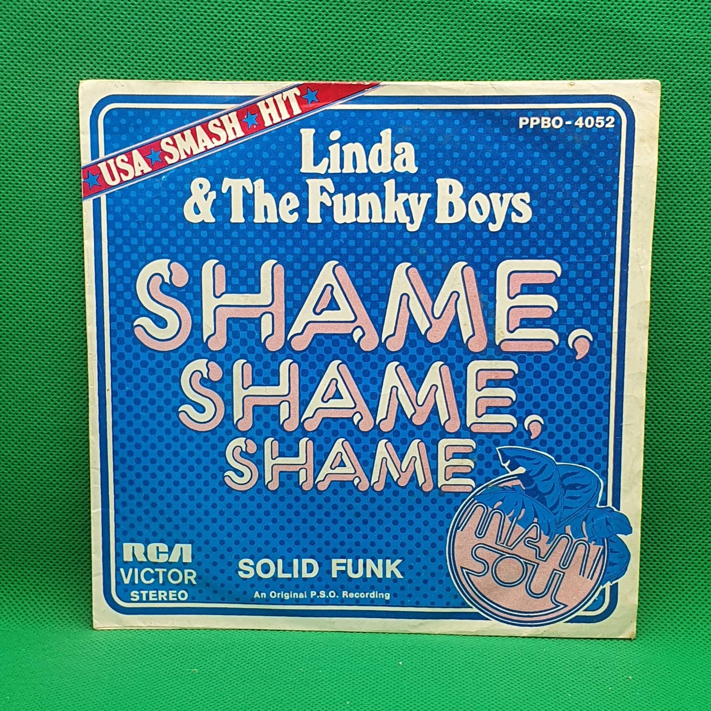 Linda Fields & The Funky Boys ‎– Shame, Shame, Shame