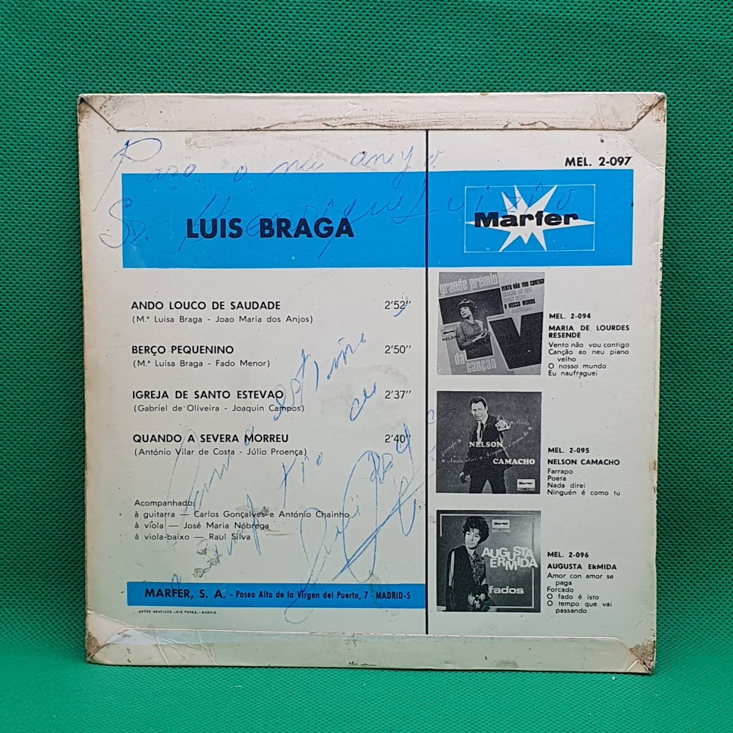 Luís Braga ‎– Fados