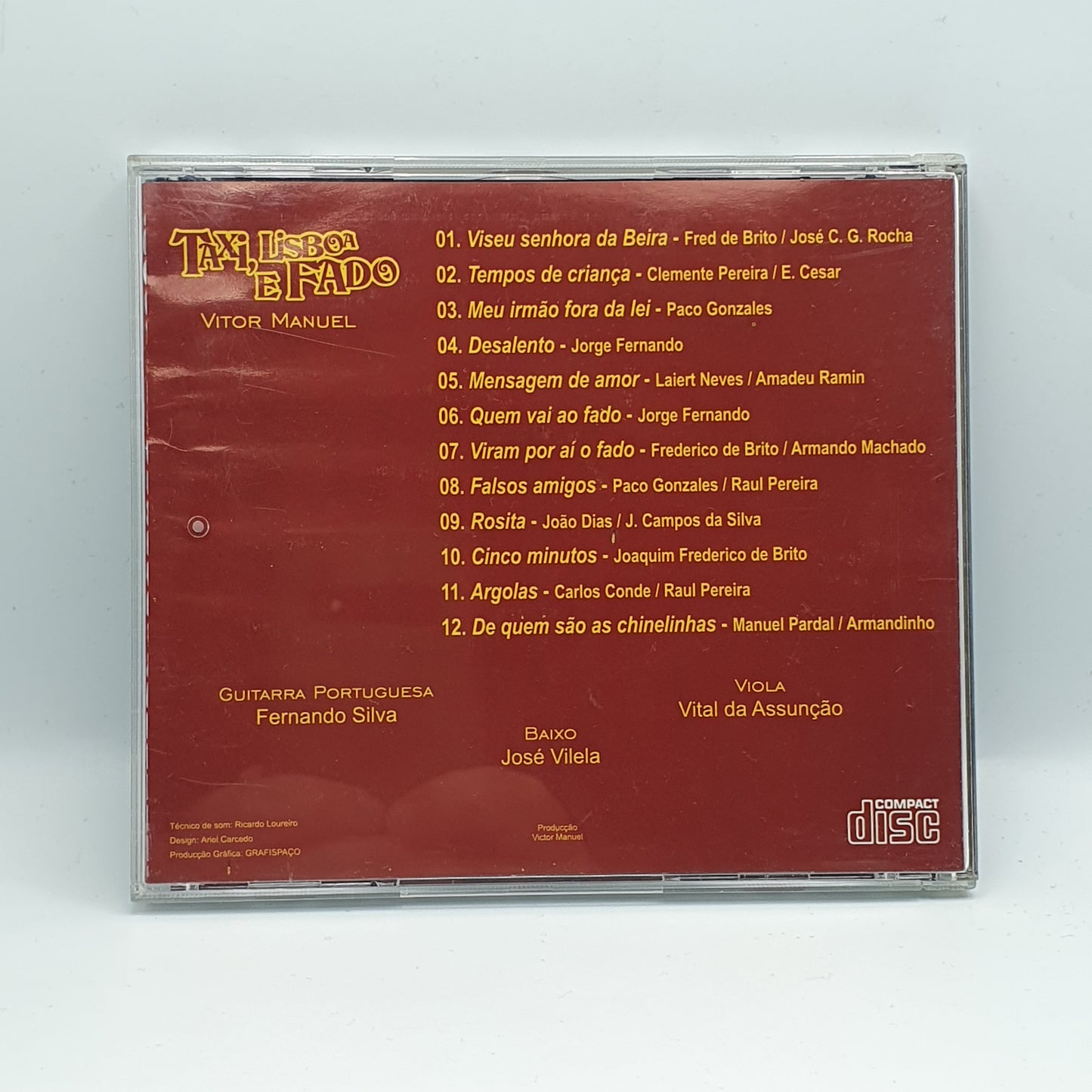 Vitor Manuel - Taxi, Lisboa e Fado