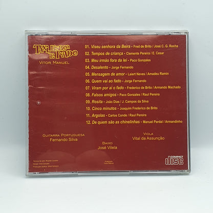 Vitor Manuel - Taxi, Lisboa e Fado