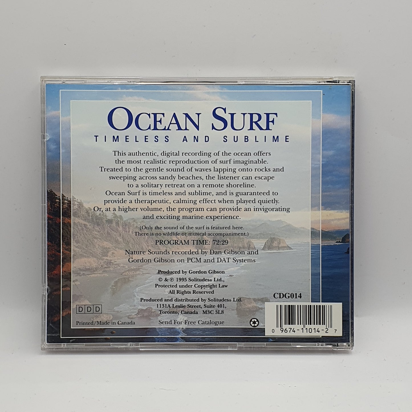 Dan Gibson ‎– Ocean Surf (Timeless And Sublime) (Copiar)