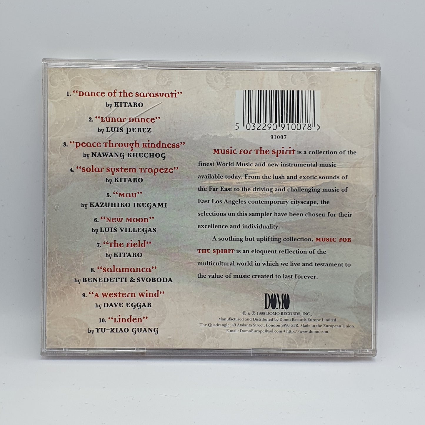 Various ‎– Music For The Spirit