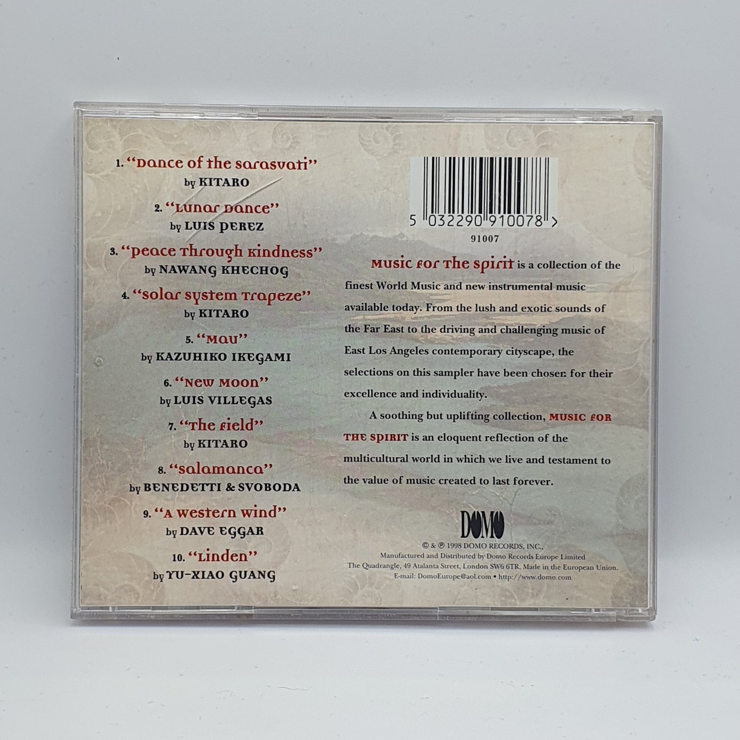 Various ‎– Music For The Spirit