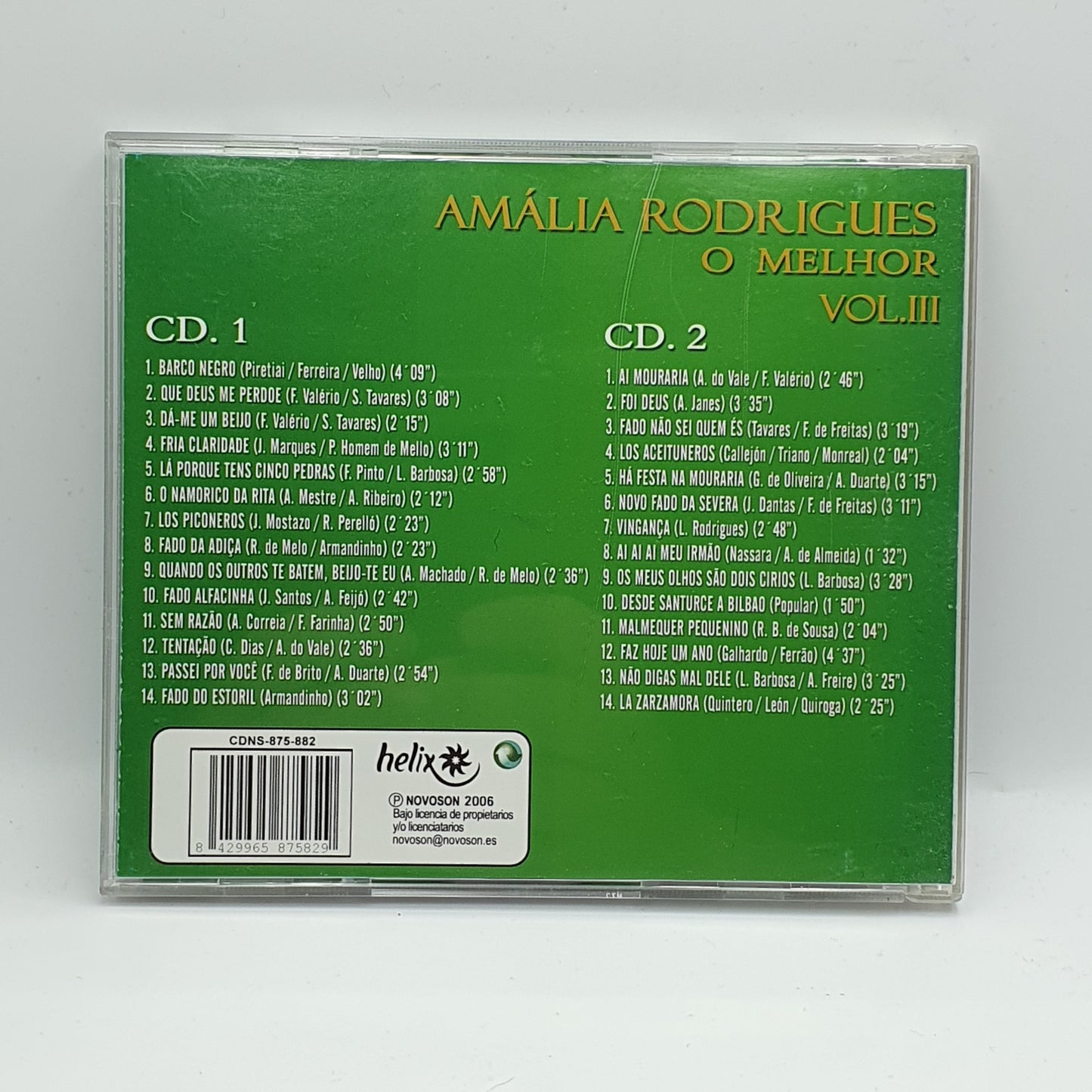 Amália Rodrigues ‎– O Melhor Vol.III