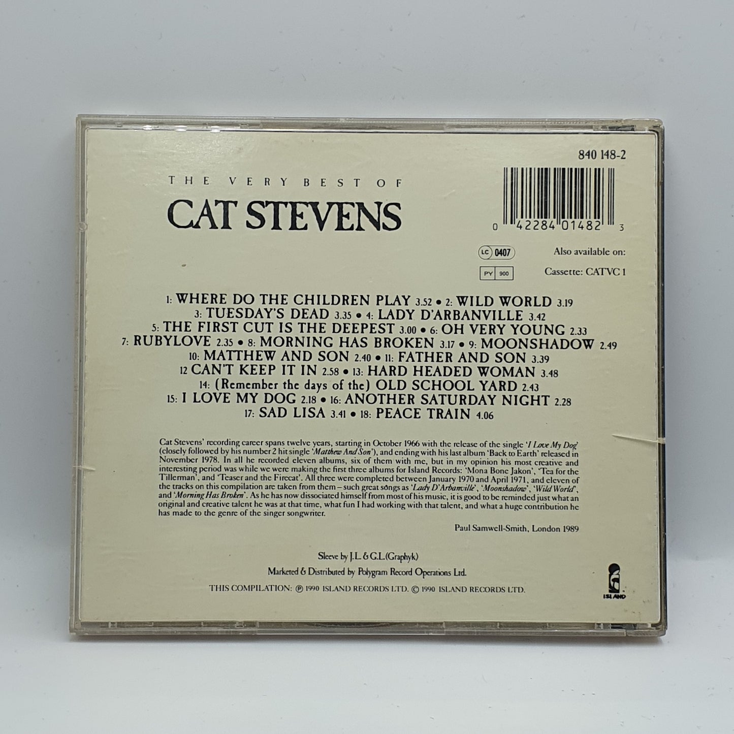 Cat Stevens ‎– The Very Best Of Cat Stevens
