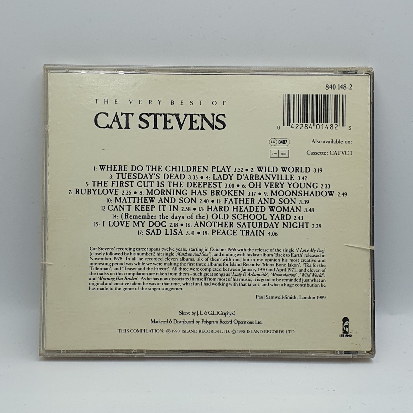 Cat Stevens ‎– The Very Best Of Cat Stevens