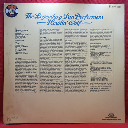 Howlin' Wolf ‎– The Legendary Sun Performers