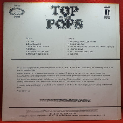 The Top Of The Poppers ‎– Top Of The Pops Vol. 27