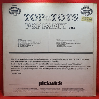 The Top Of The Poppers ‎– Top Of The Tots Pop Party Vol.3