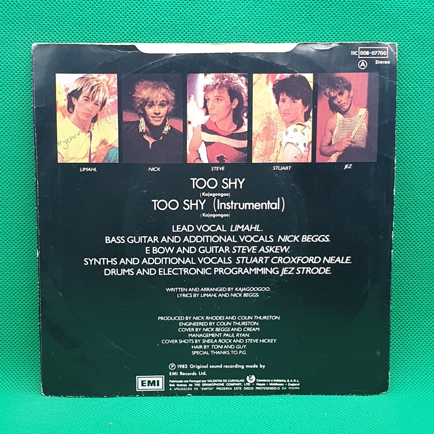 Kajagoogoo ‎– Too Shy