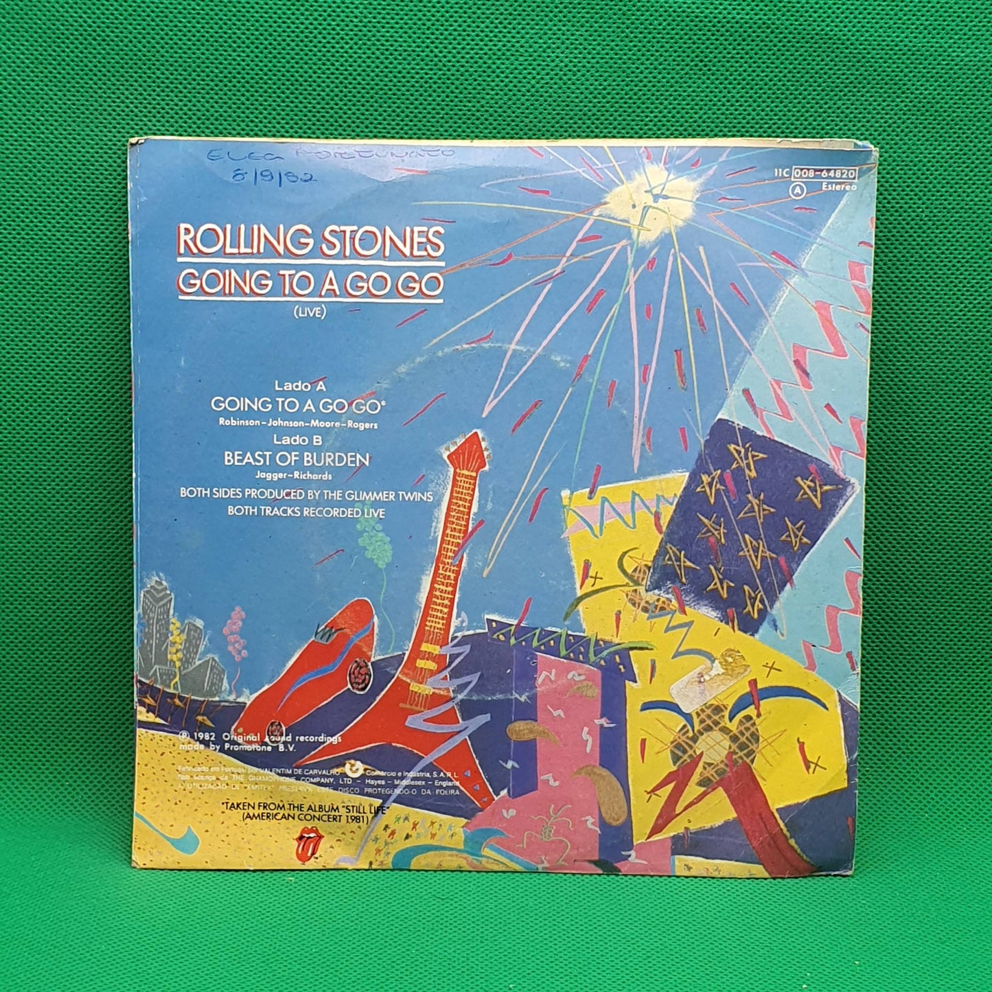 Rolling Stones ‎– Going To A Go Go (Live)