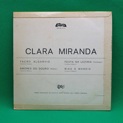 Clara Miranda ‎– Tacão Algarvio / Amores Do Douro / Festas Na Leziria / Bias E Manéis