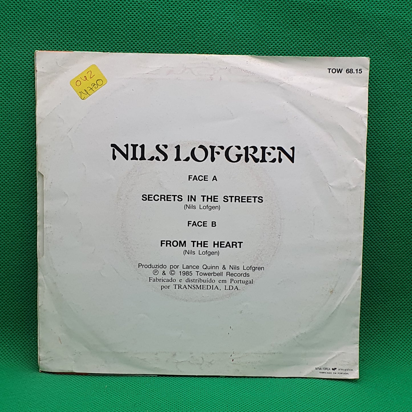Nils Lofgren ‎– Secrets In The Street