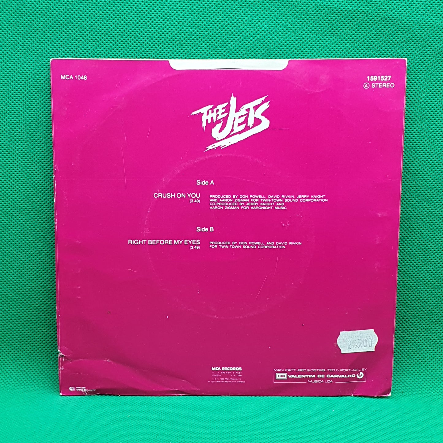 The Jets ‎– Crush On You