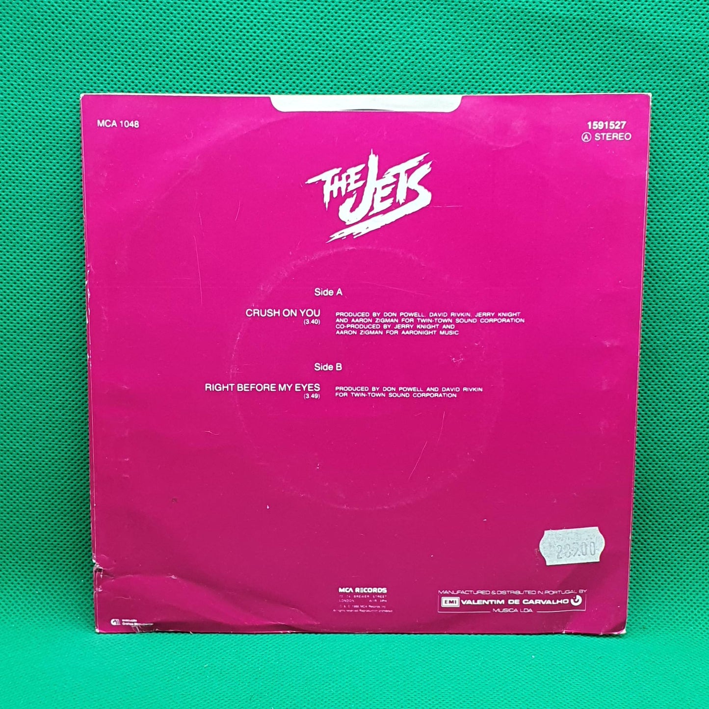 The Jets ‎– Crush On You