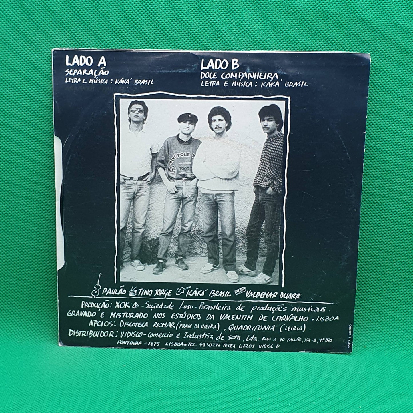Káká Brasil e a Banda Xok ‎– Separação / Doce Companheira