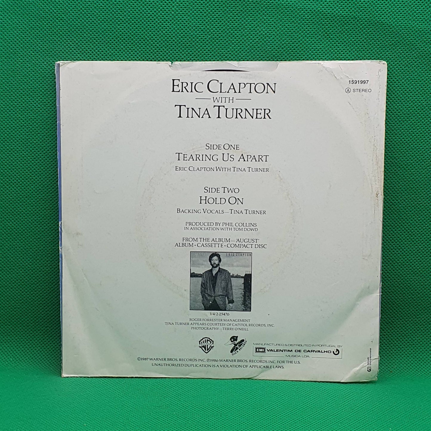 Eric Clapton with Tina Turner ‎– Tearing Us Apart