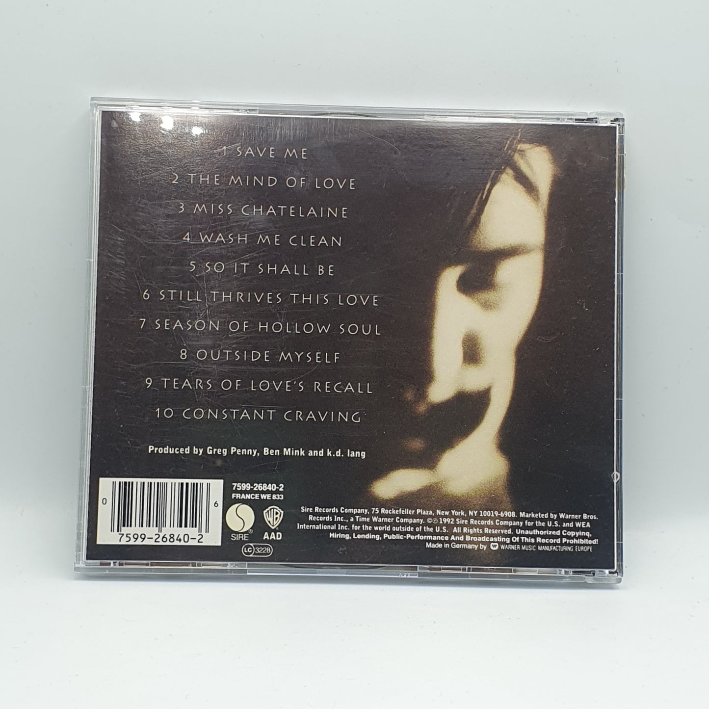 k.d. lang ‎– Ingénue