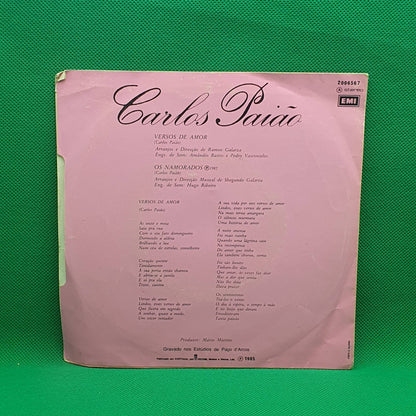 Carlos Paião – Versos De Amor