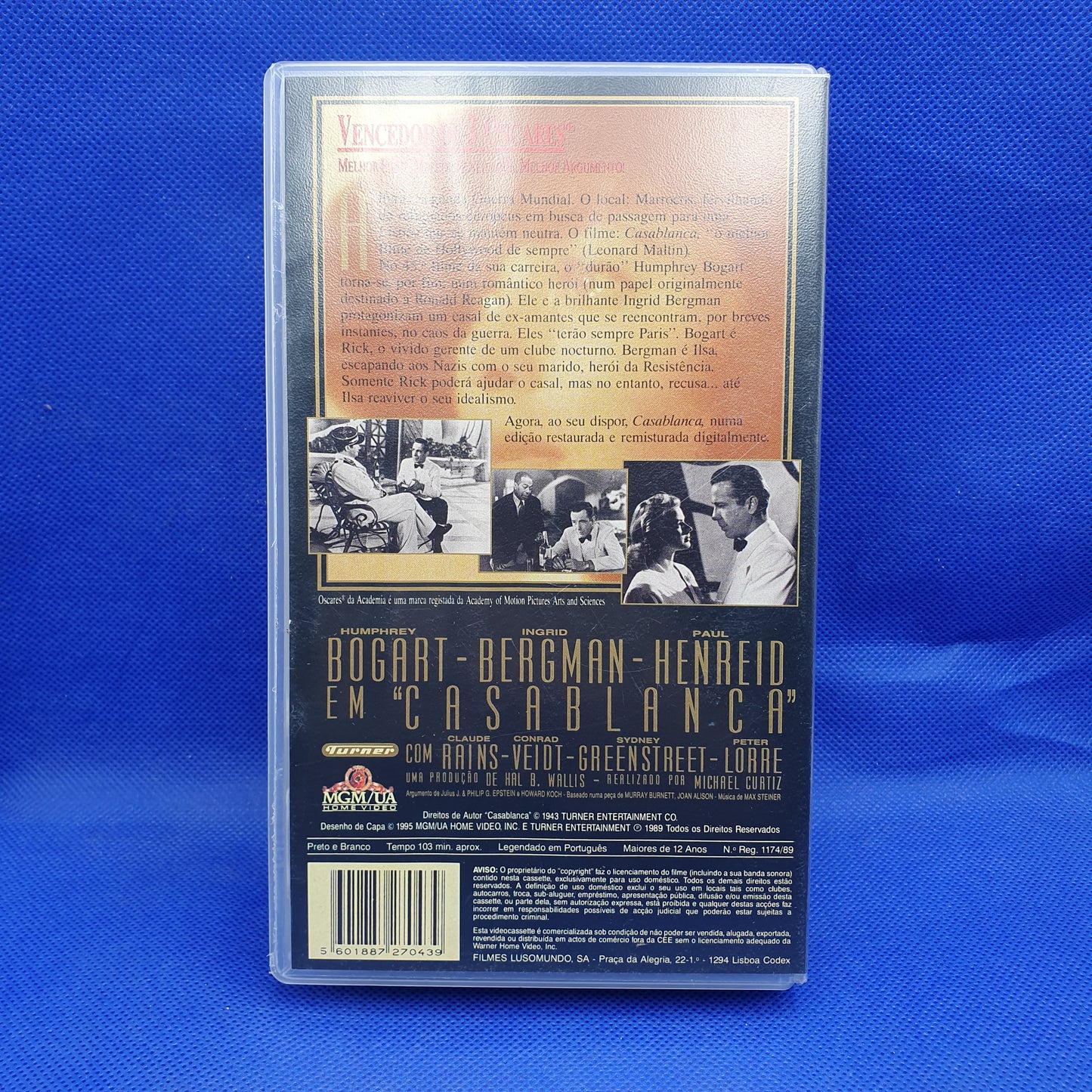 Casablanca - Humphrey Bogart e Ingrid Bergman