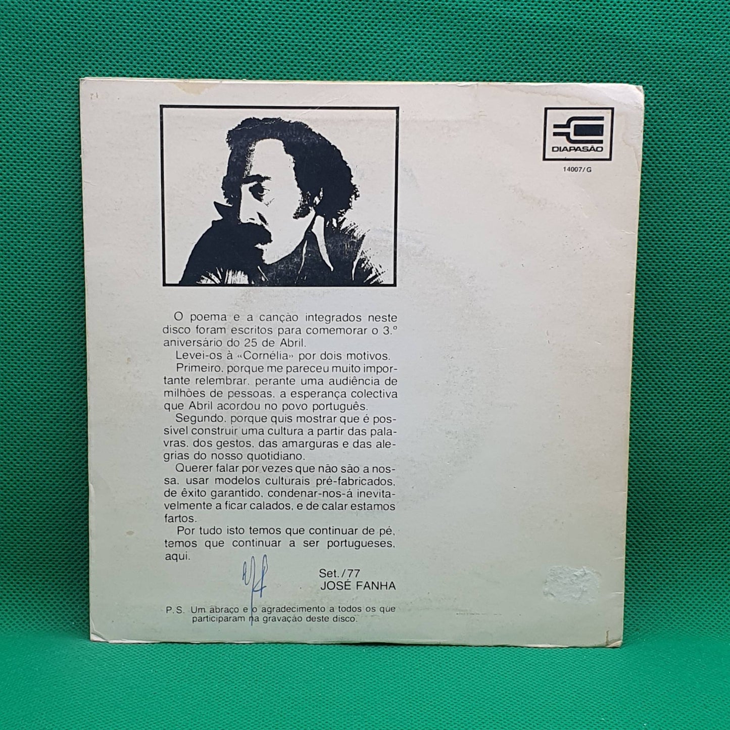 José Fanha ‎– Eu Sou Português Aqui