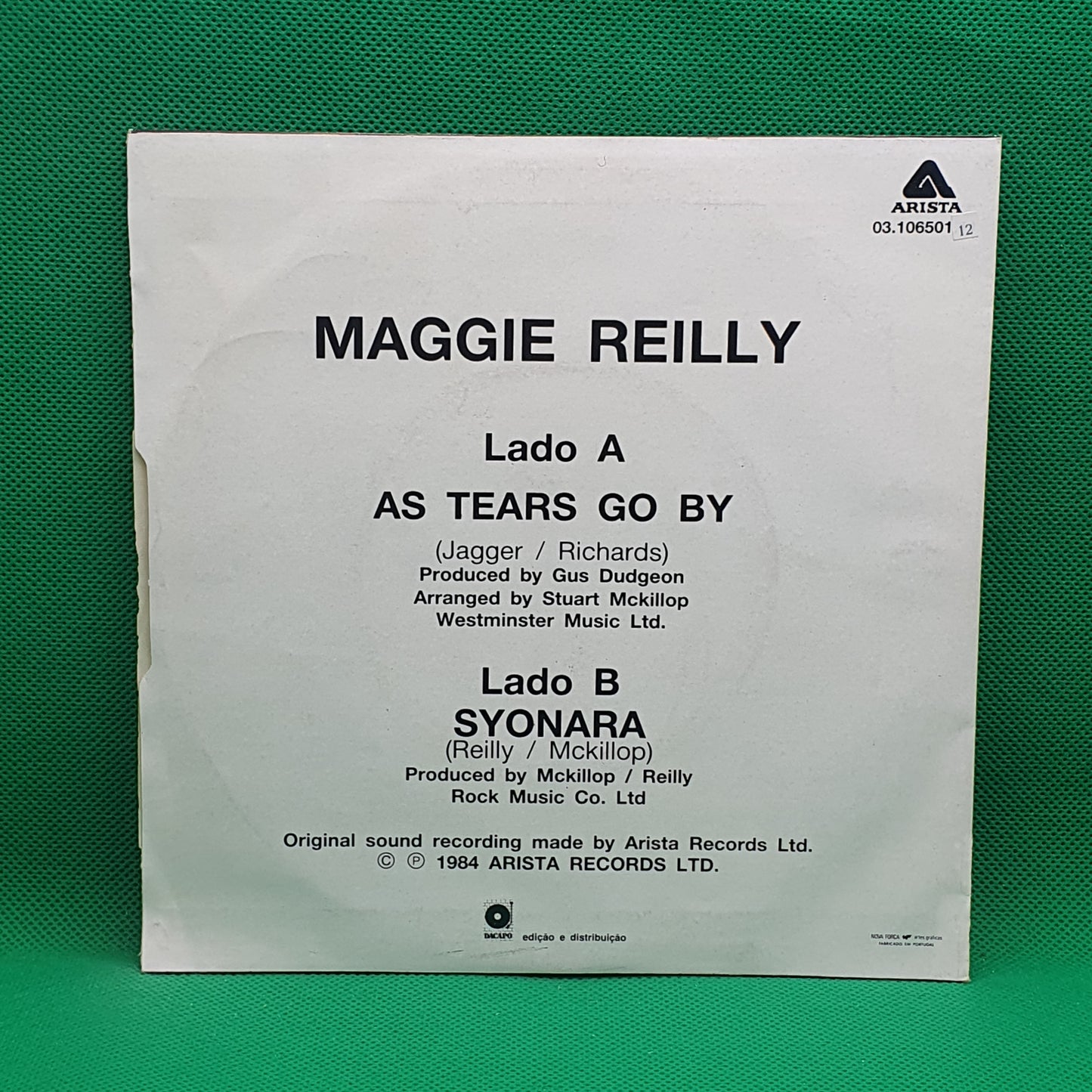 Maggie Reilly ‎– As Tears Go By
