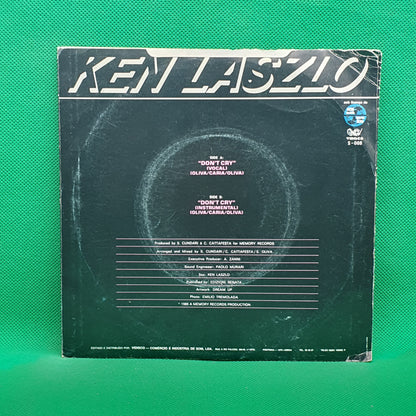 Ken Laszlo ‎– Don't Cry