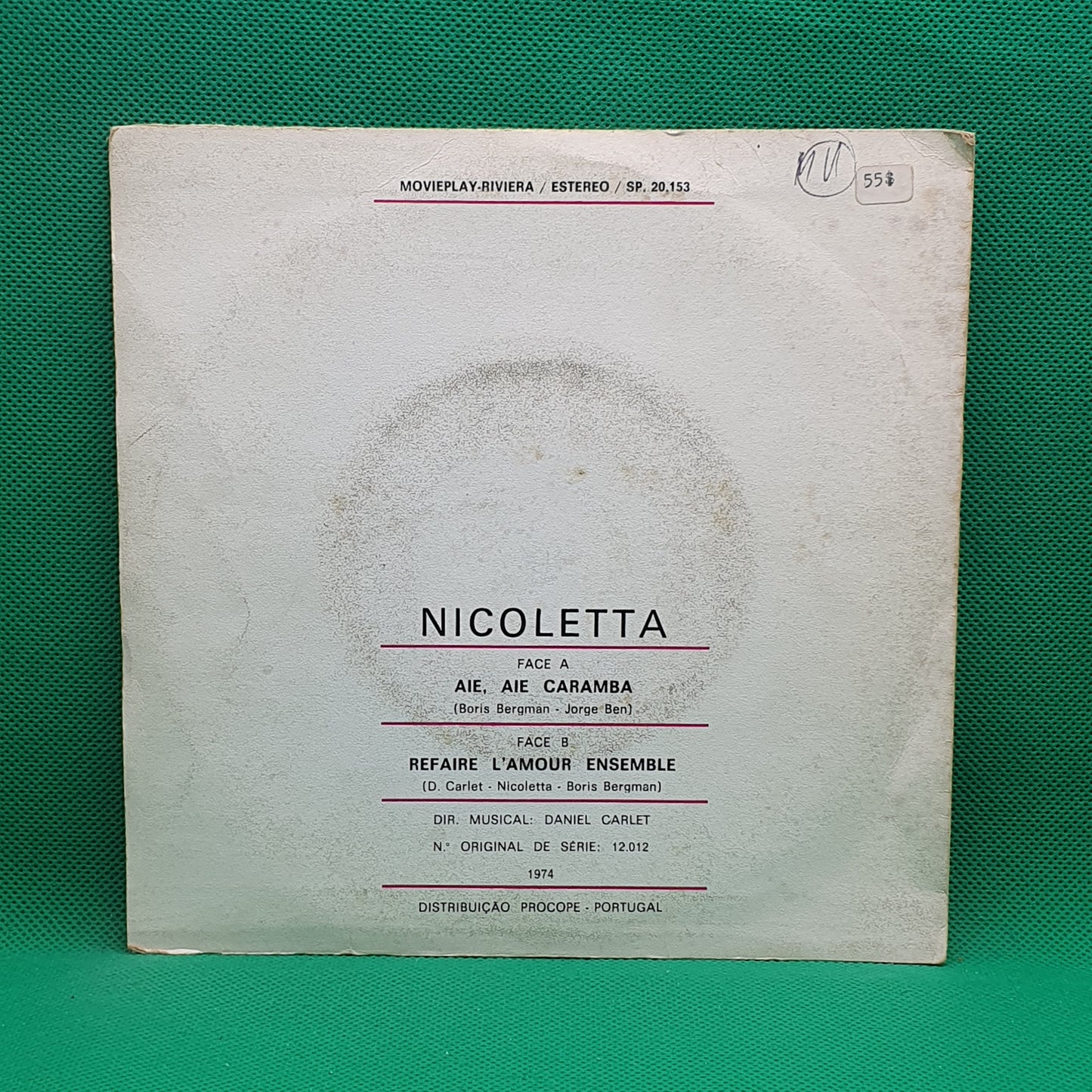 Nicoletta ‎– Aie, Aie Caramba