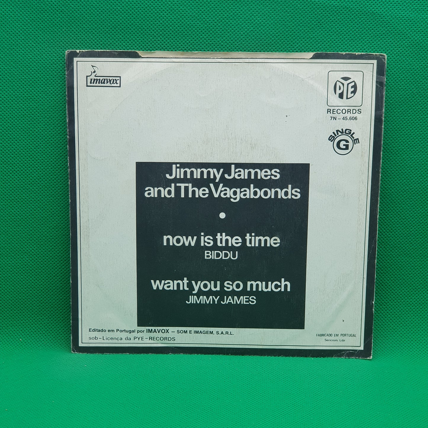 Jimmy James & The Vagabonds ‎– Now Is The Time