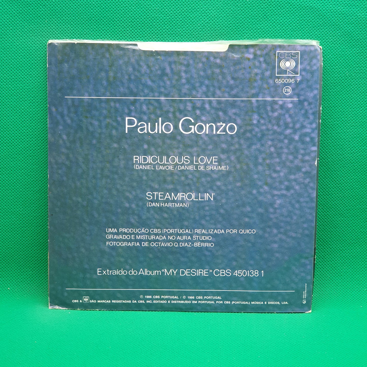 Paulo Gonzo ‎– Ridiculous Love