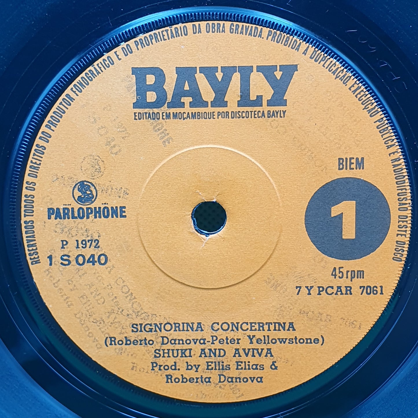 Shuky & Aviva ‎– Signorina Concertina