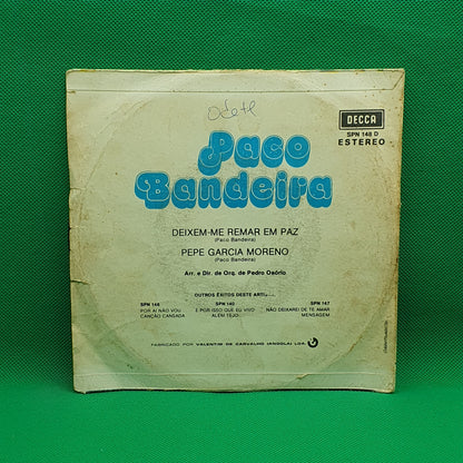 Paco Bandeira ‎– Deixem-me Remar Em Paz / Pepe Garcia Moreno