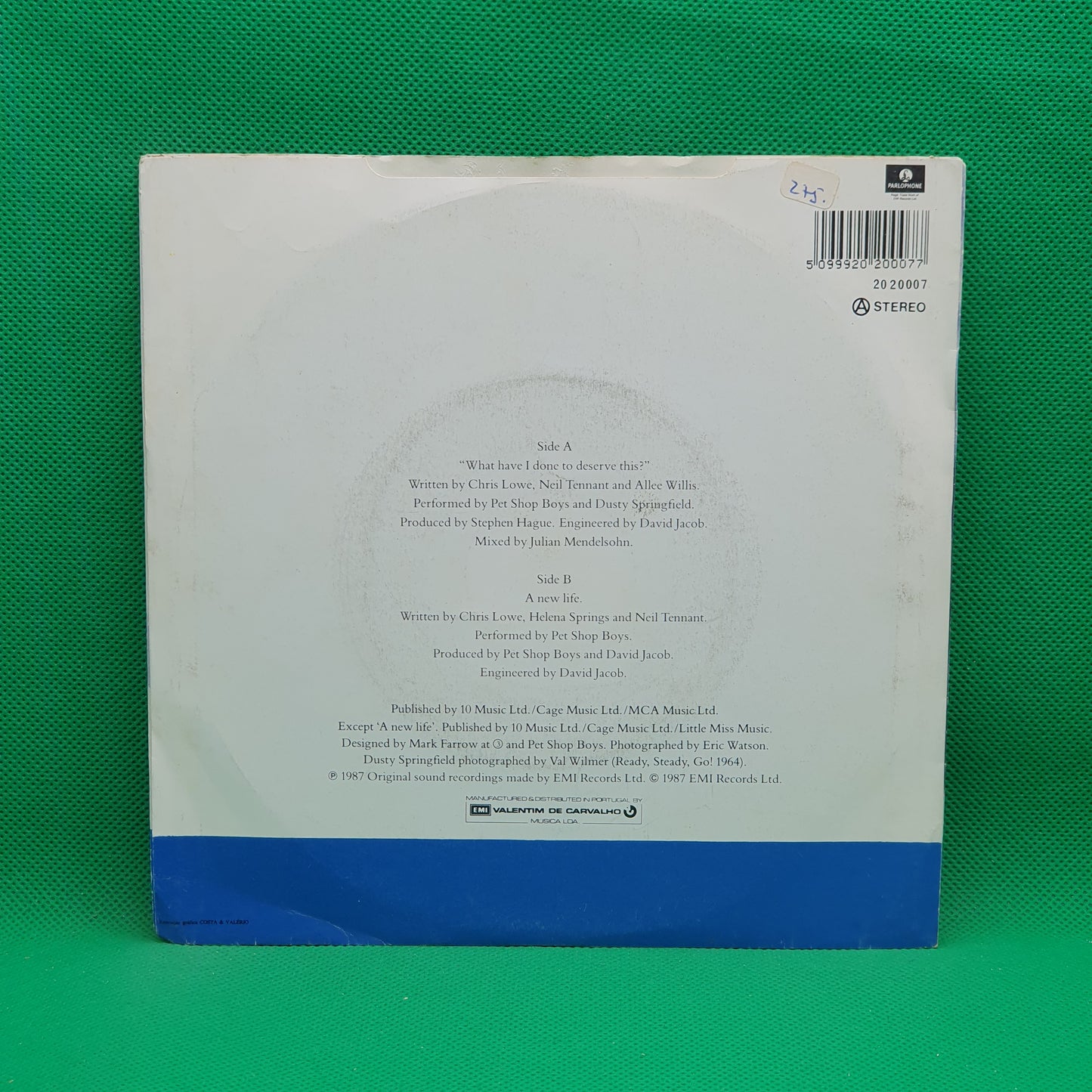 Pet Shop Boys With Dusty Springfield – What Have I Done To Deserve This?