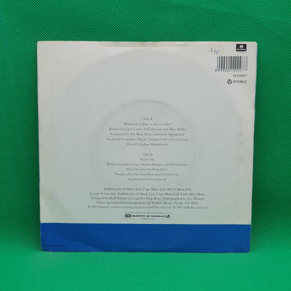 Pet Shop Boys With Dusty Springfield – What Have I Done To Deserve This?