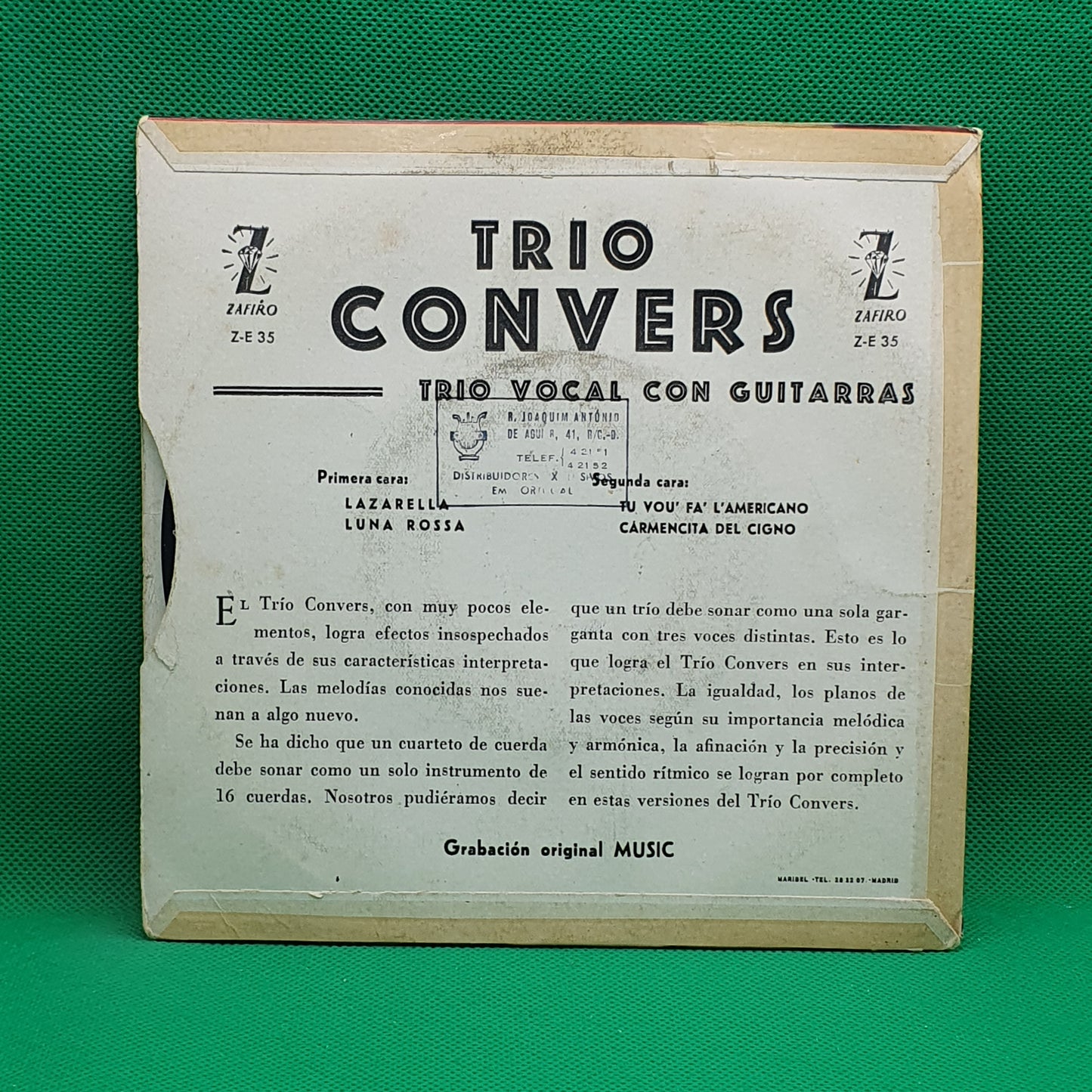 Albert Hammond ‎– Comprenderte 