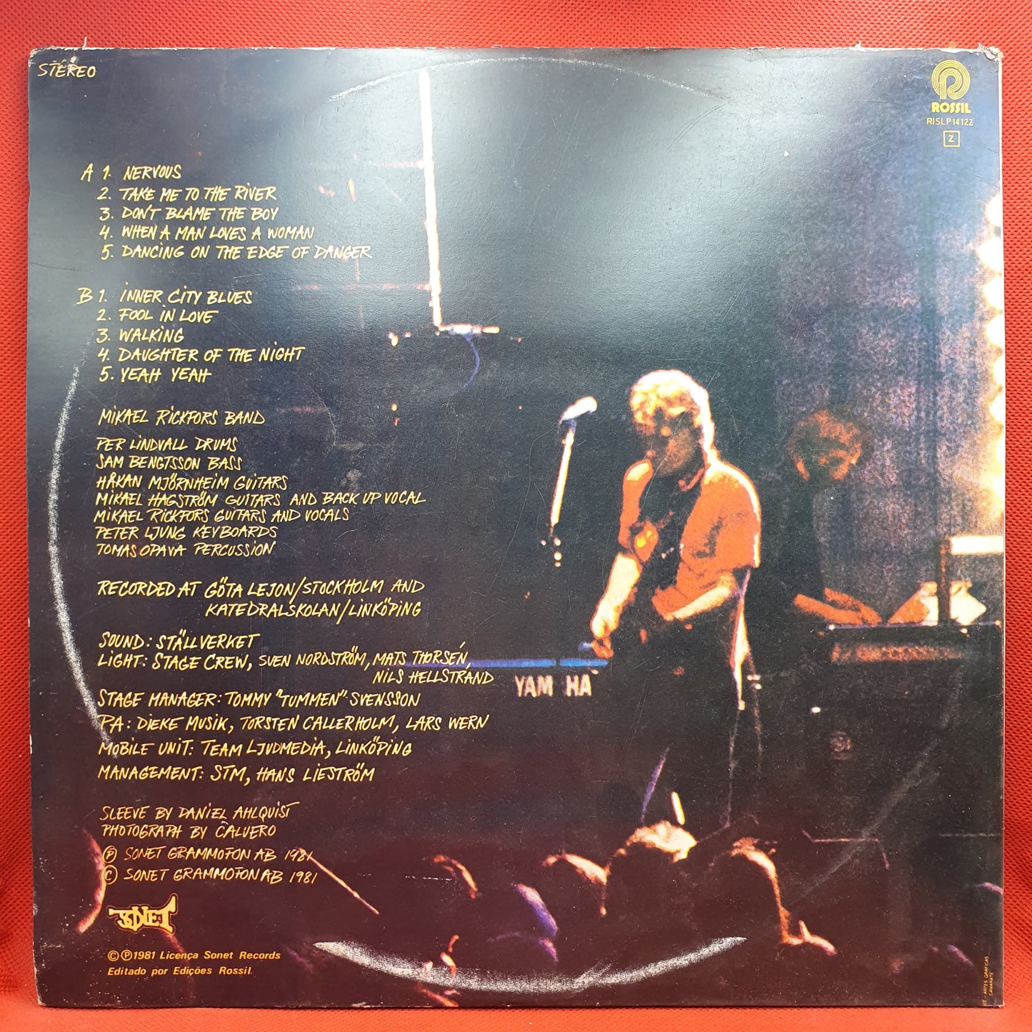 Mikael Rickfors – Rickfors Live