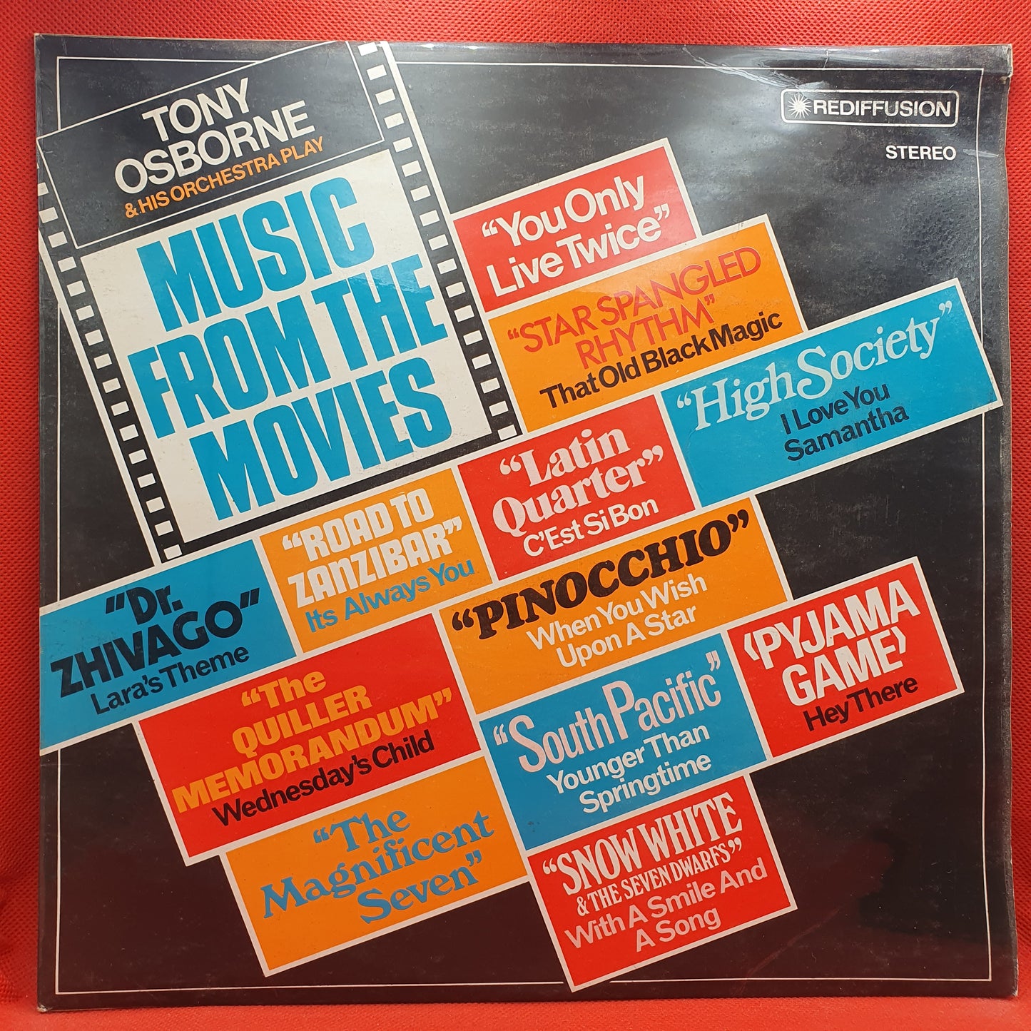 Tony Osborne And His Orchestra ‎– Play Music From The Movies
