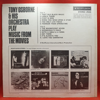 Tony Osborne And His Orchestra ‎– Play Music From The Movies