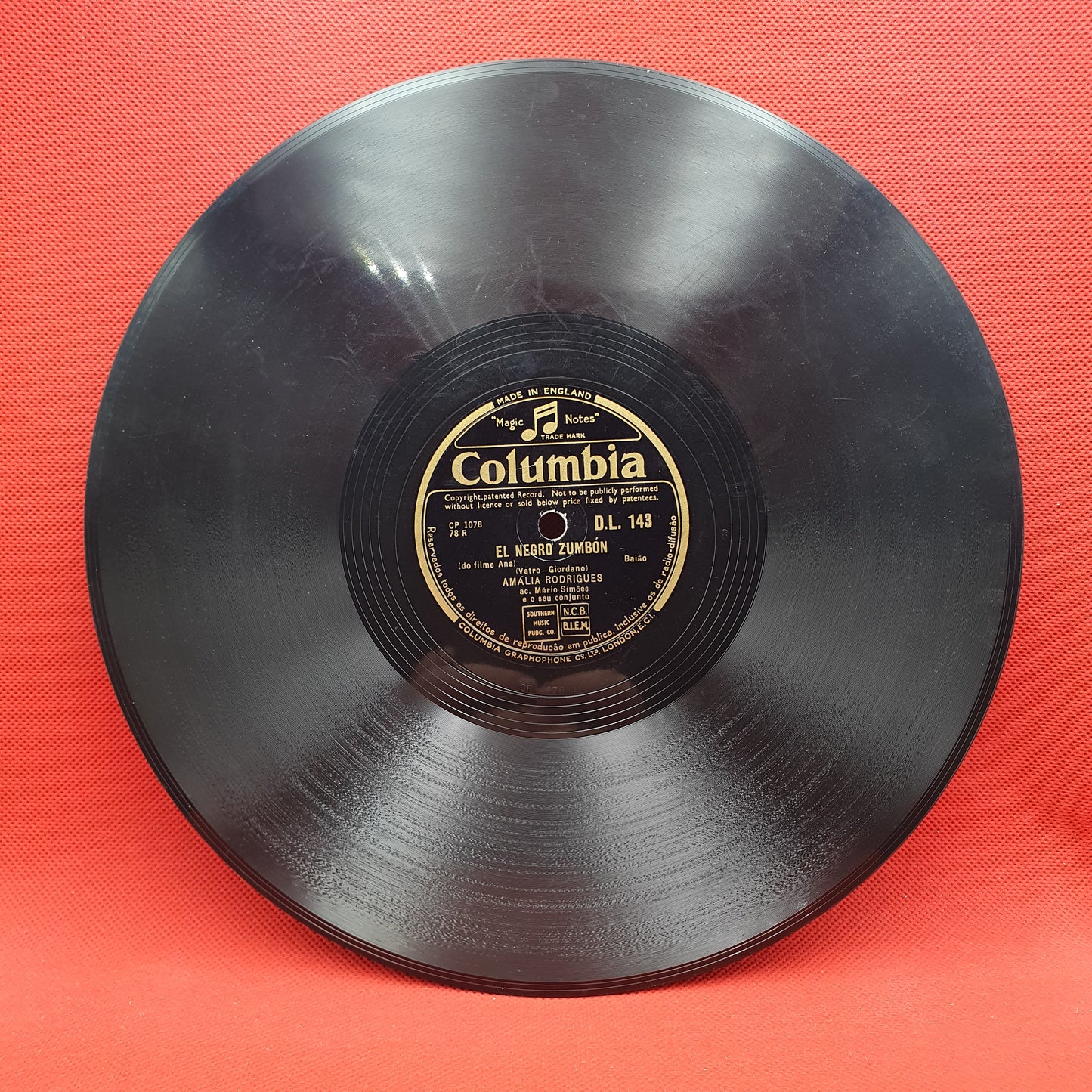 Amália Rodrigues ‎– Sempre E Sempre Amor / El Negro Zumbón