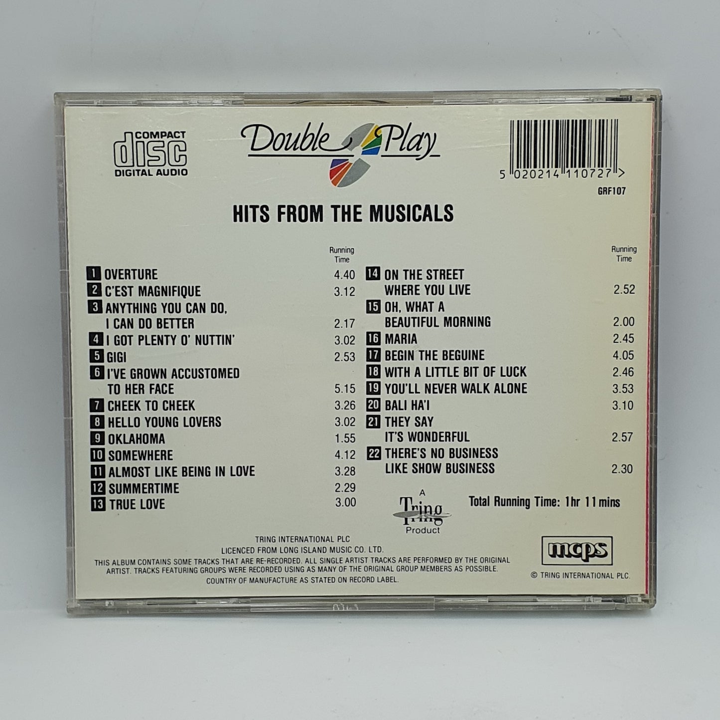 Various ‎– Hits From The Musicals
