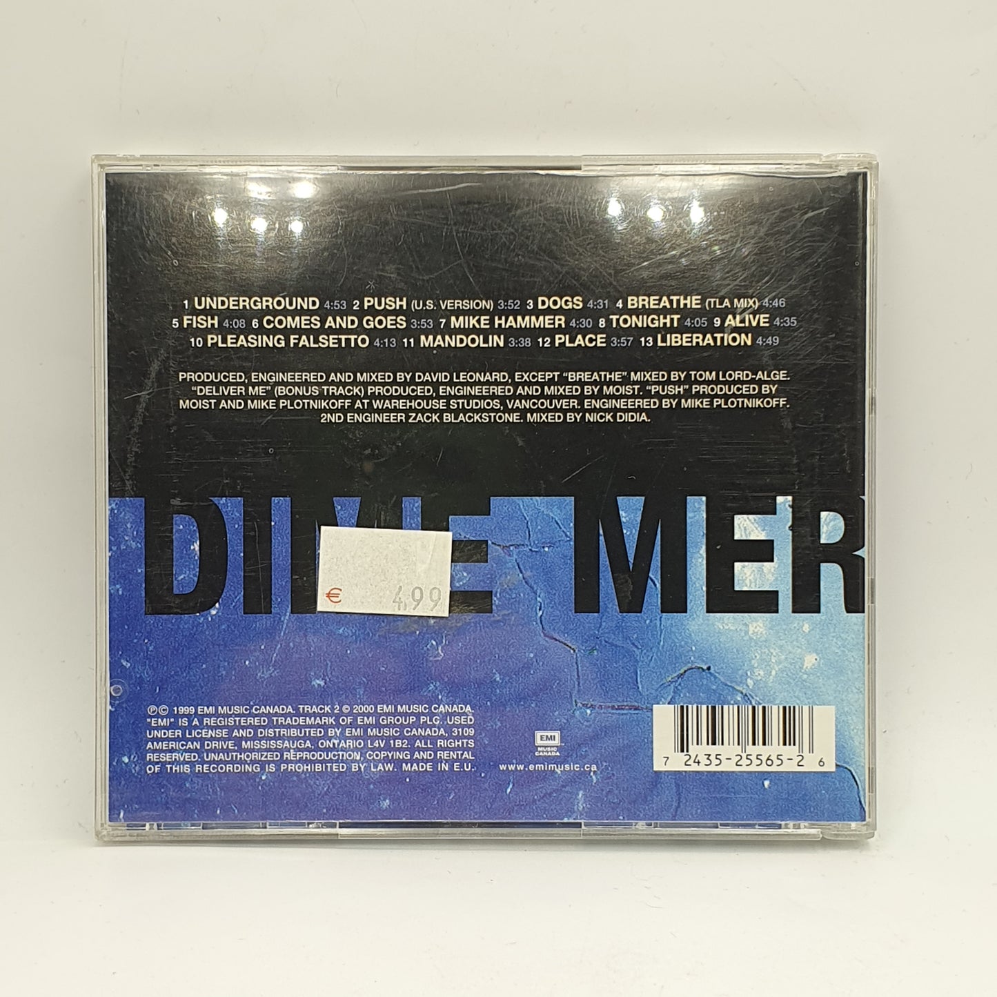 Moist ‎– Mercedes Five And Dime