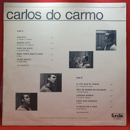 Carlos Do Carmo ‎– Carlos Do Carmo