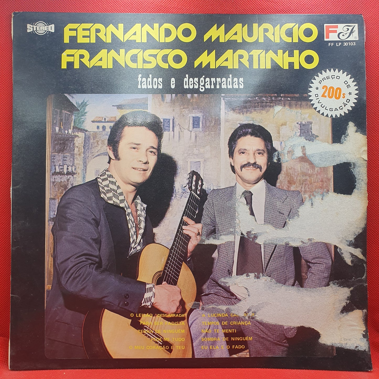 Fernando Maurício, Francisco Martinho ‎– Fados E Desgarradas