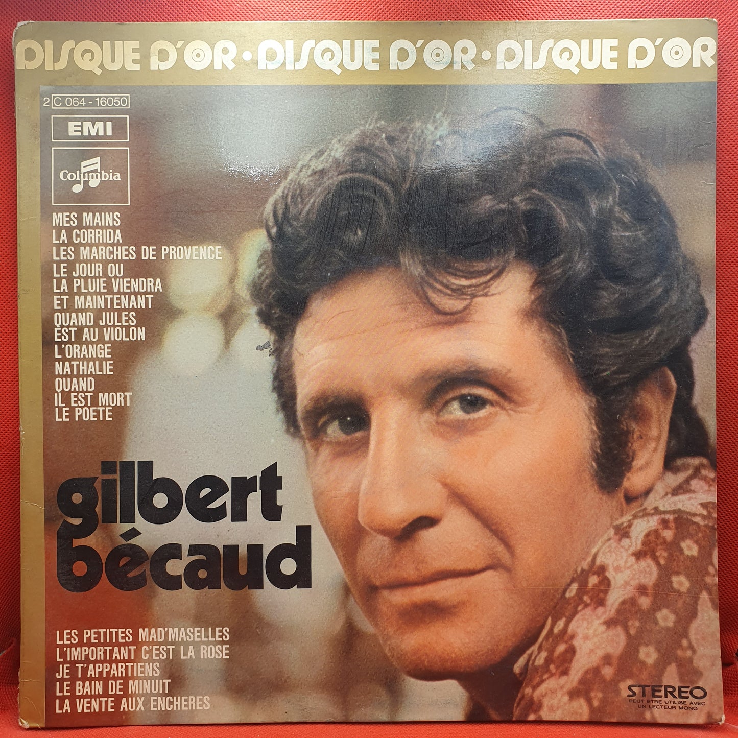 Gilbert Bécaud ‎– Disque D'Or