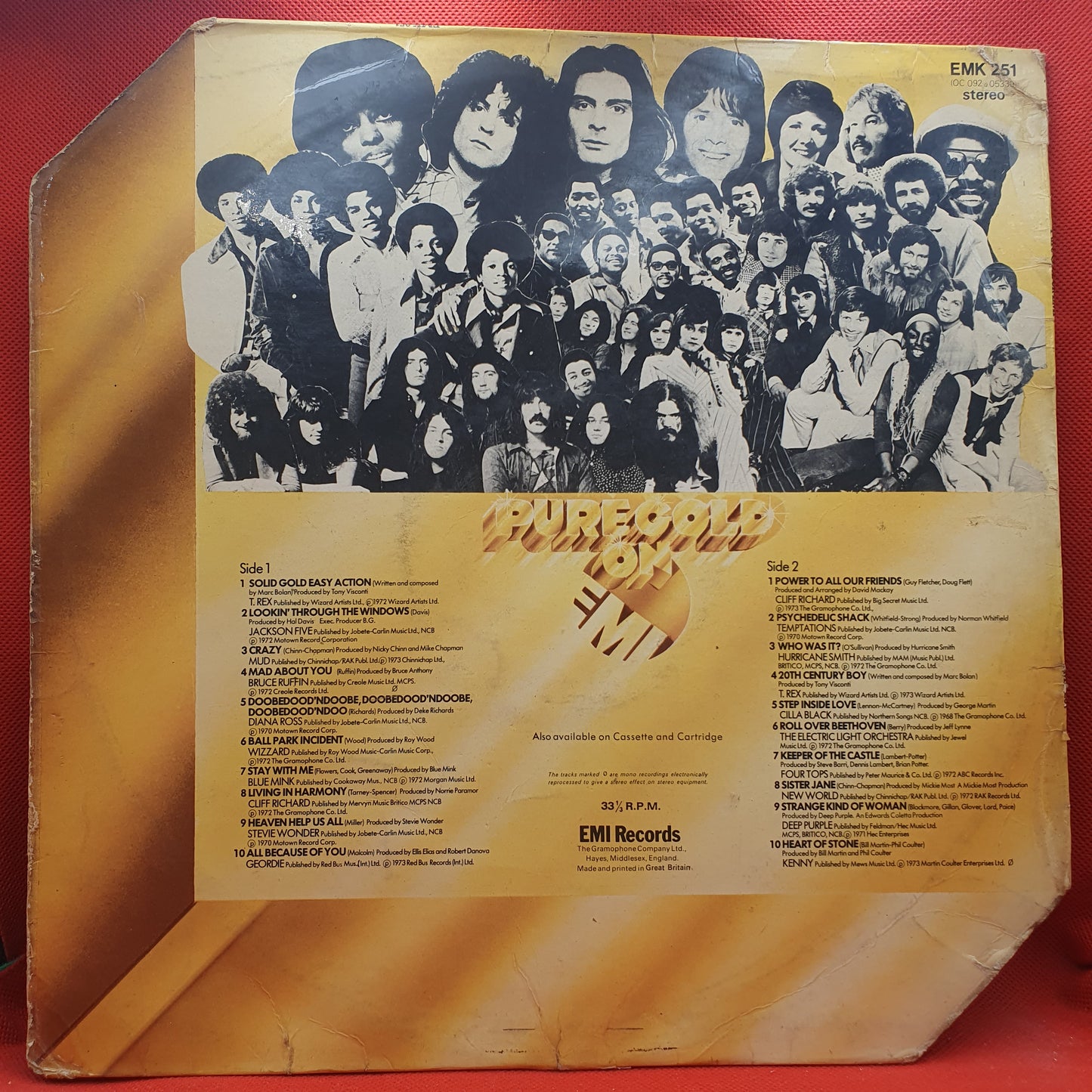 Various ‎– Pure Gold On EMI