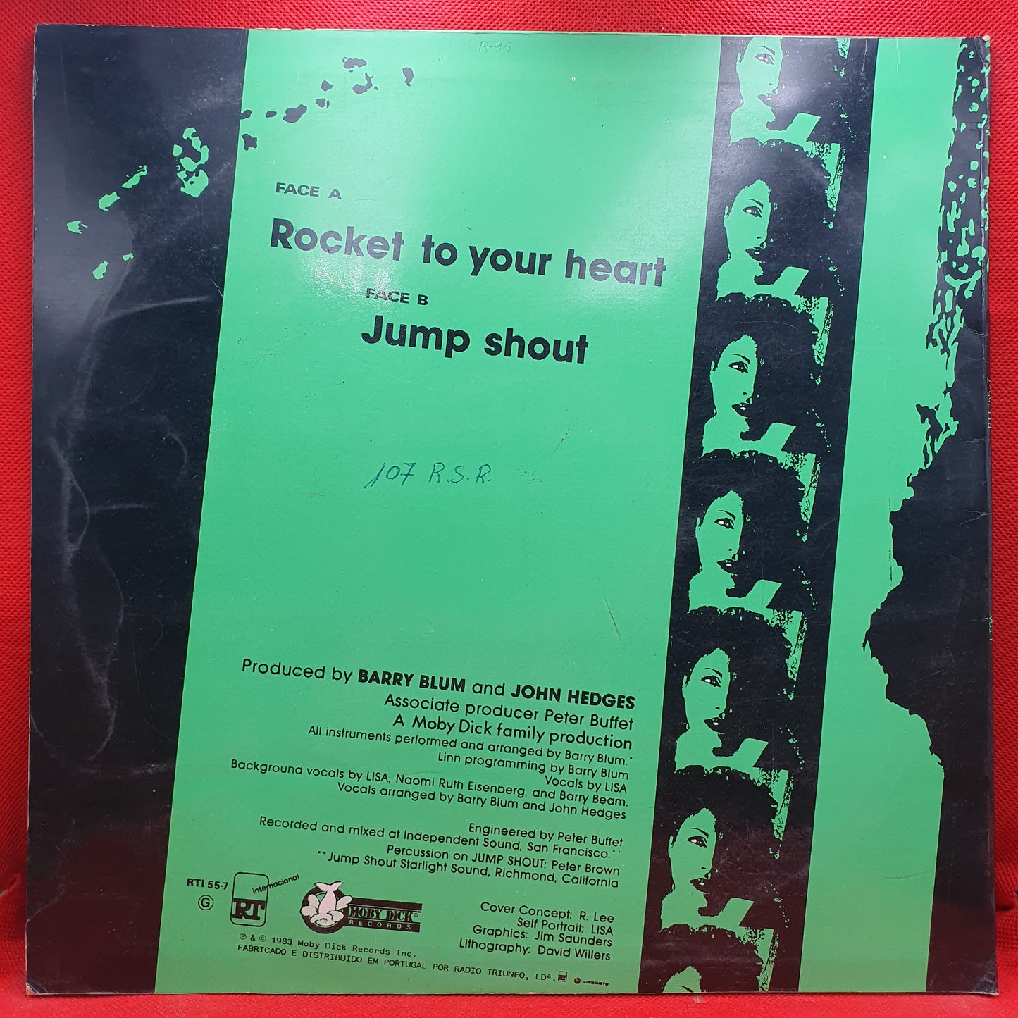 Lisa ‎– Rocket To Your Heart / Jump Shout